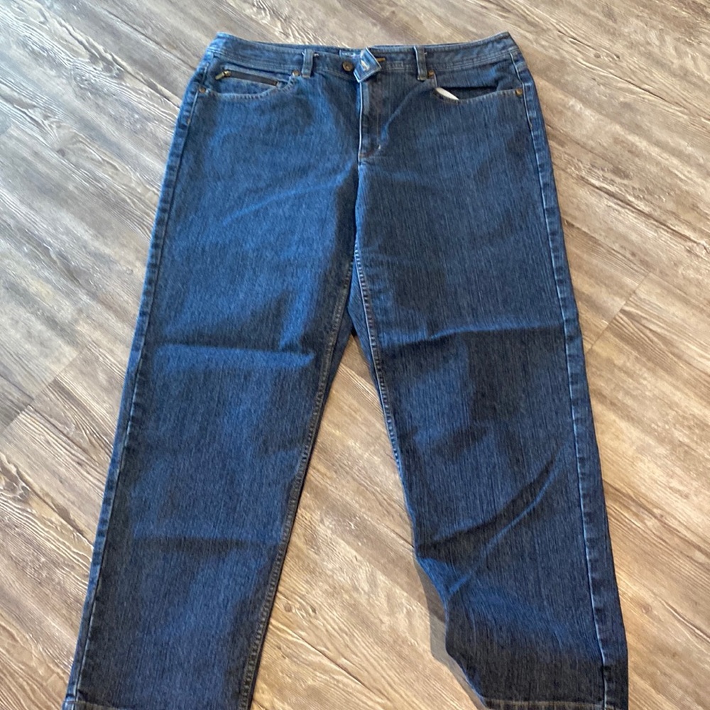 Sz 16p straight leg jeans Liz Claiborne